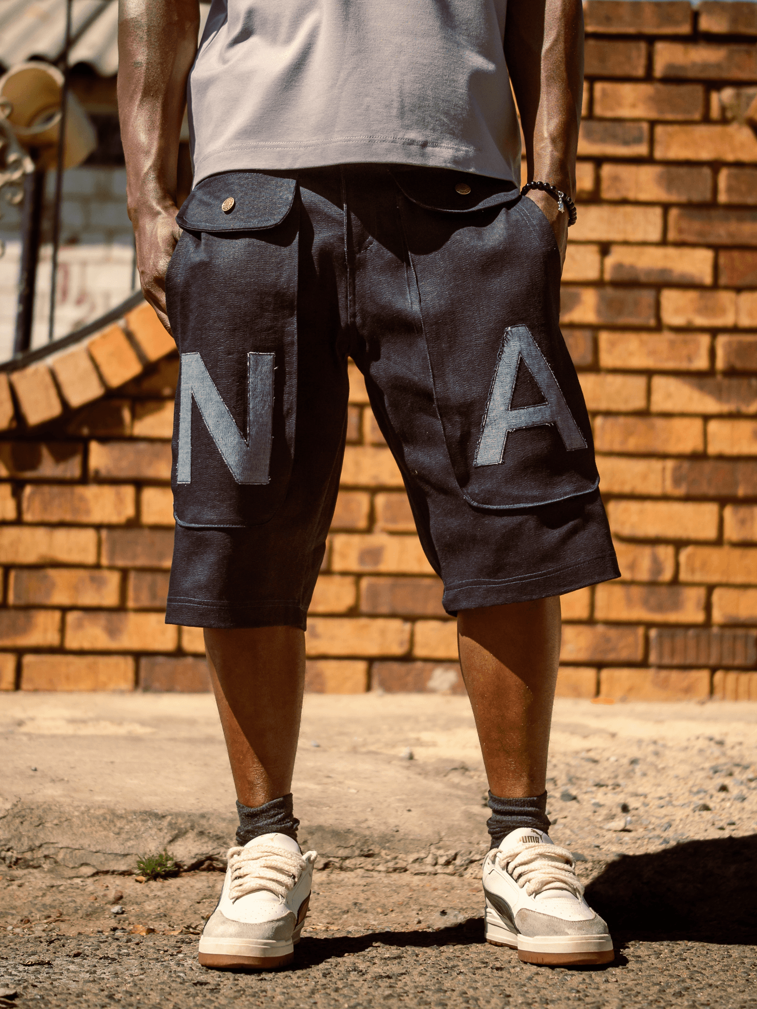 Static Wash Denim Shorts